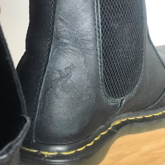 Dr Martens Chelsea Slip On Boots Air Wair Sz 8 - Picture 6 of 14